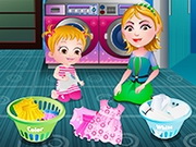 Baby Hazel Laundry Time