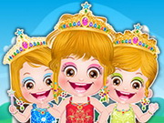 Baby Hazel Princess Makeover