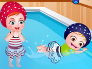 Baby Hazel Swimming Time