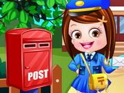 Baby Hazel Postwoman Dressup