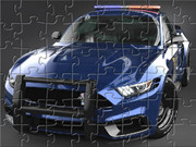 Police Mustang Jigsaw