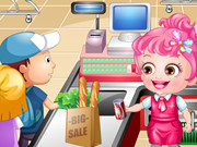 Baby Hazel As Cashier