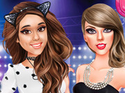 Ariana And Taylor At Music Awards