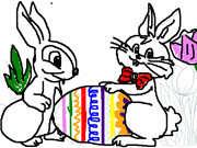 Easter Bunny Coloring