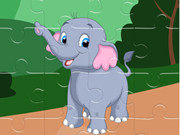 Sweet Elephant Jigsaw