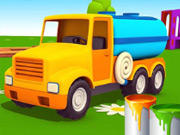 Coloring Book: Water Truck