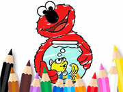 Boyama Kitabı: Elmo Yeni Arkadaş